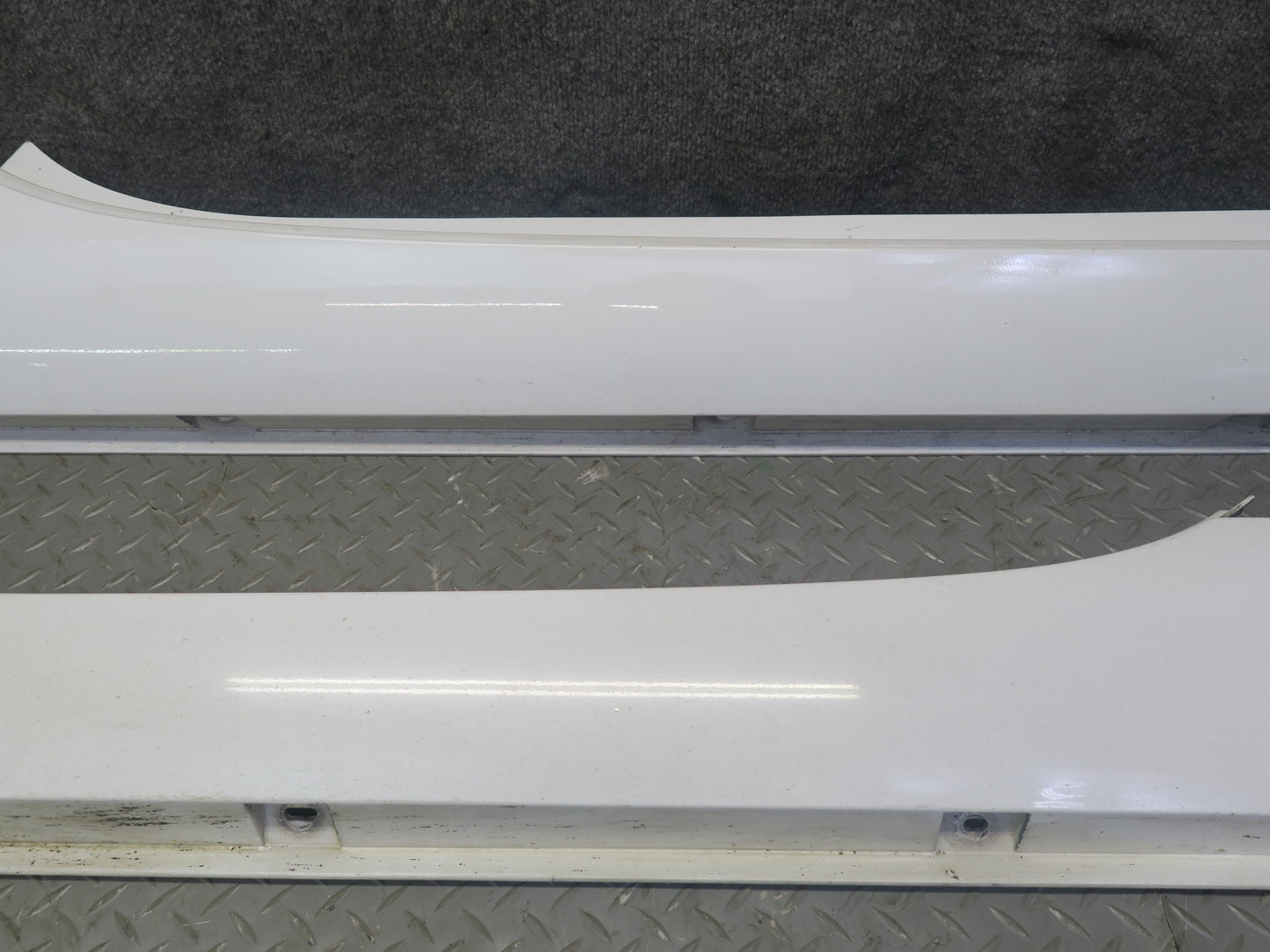 03-10 Bentley Continental GT Left & Right Side Skirt Rocker Panel Molding Set