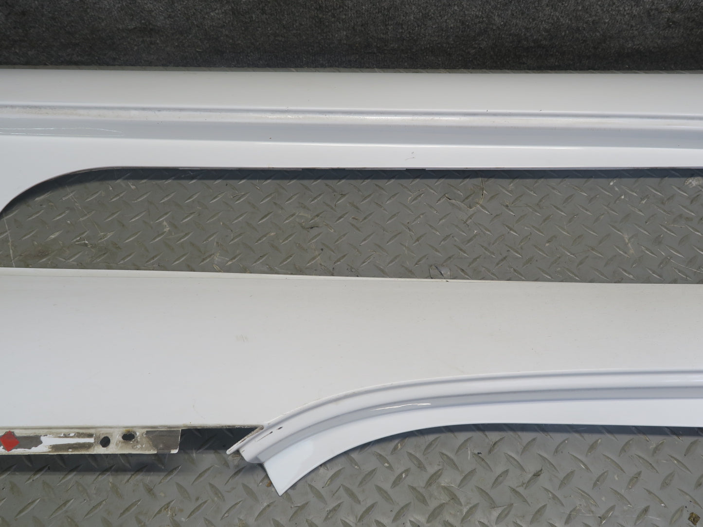03-10 Bentley Continental GT Left & Right Side Skirt Rocker Panel Molding Set