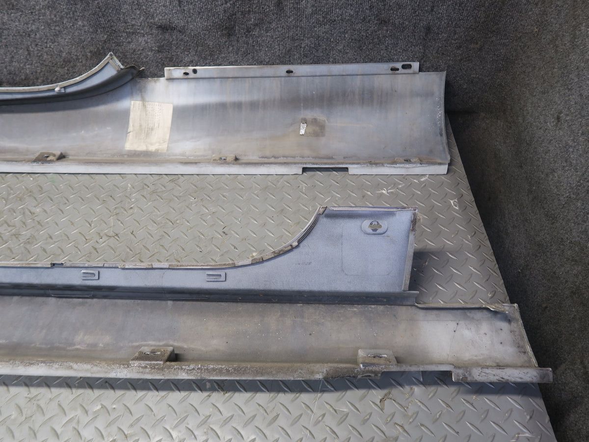 03-10 Bentley Continental GT Left & Right Side Skirt Rocker Panel Molding Set