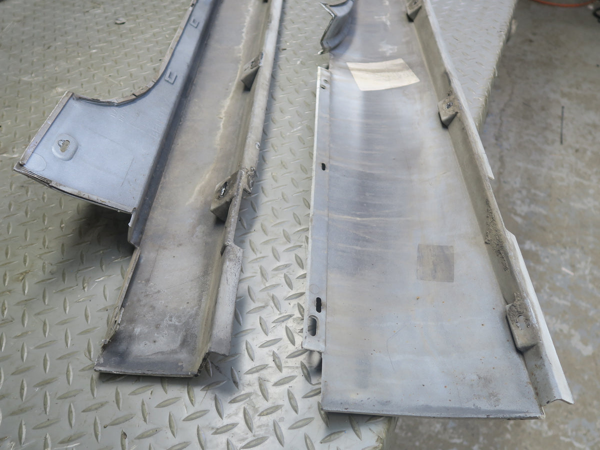 03-10 Bentley Continental GT Left & Right Side Skirt Rocker Panel Molding Set