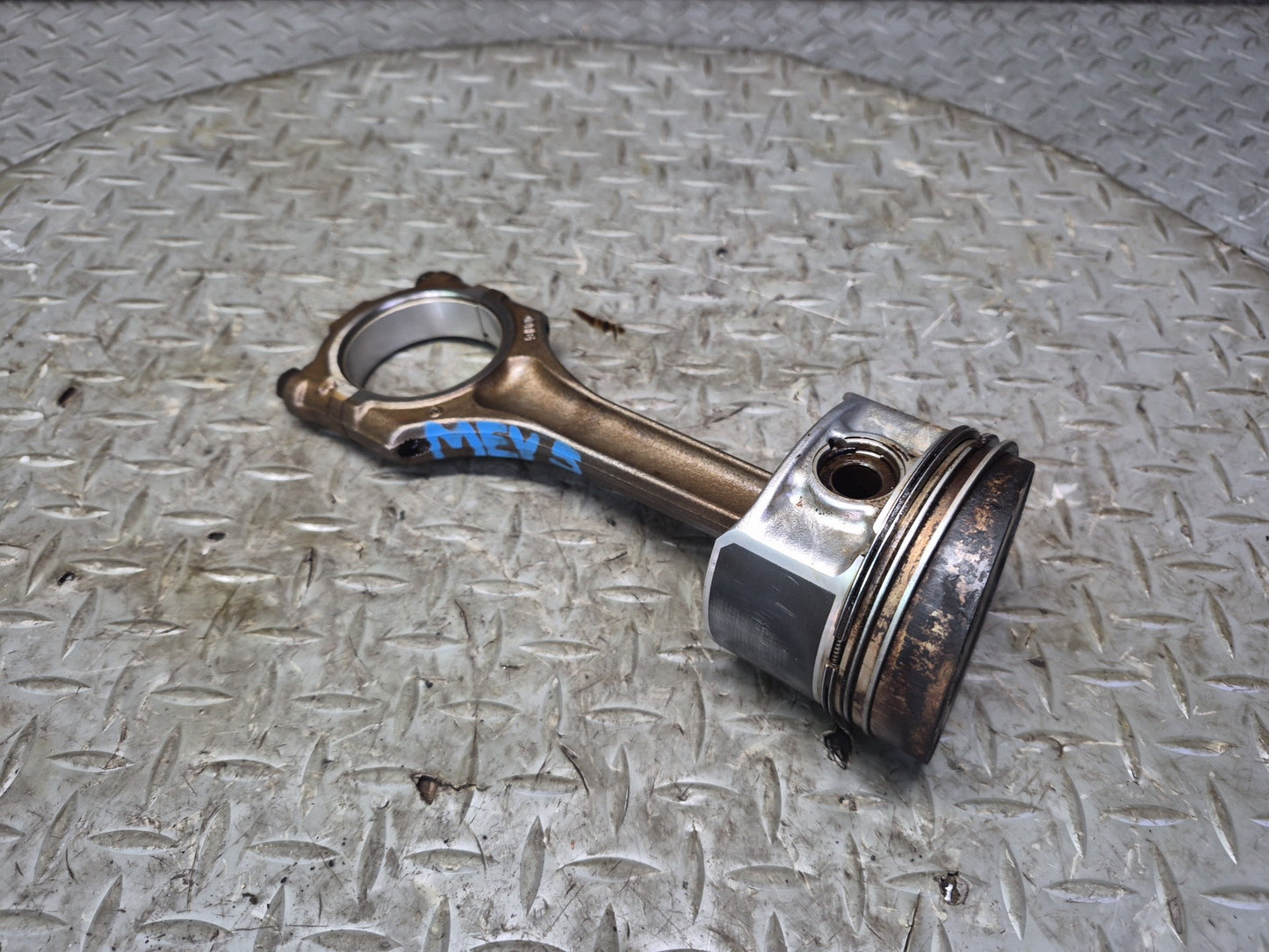 01-03 VW Eurovan T4 2.8L AXK Set of 6 Engine Piston Connecting Rod 108k OEM