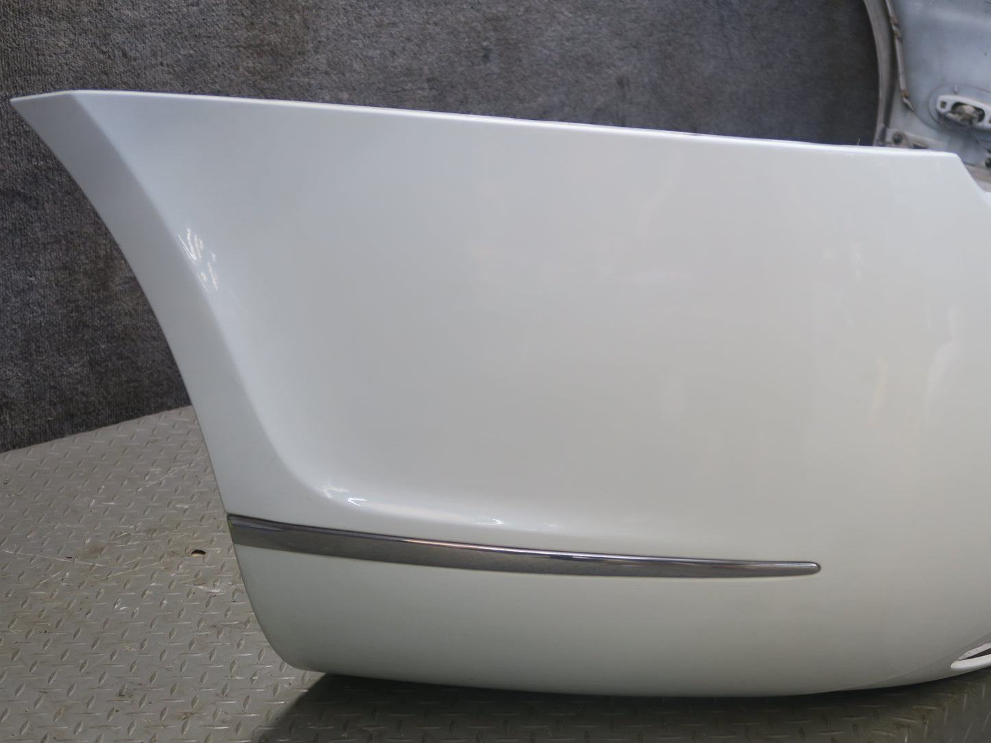 2003-2010 Bentley Continental GT Rear Bumper Cover W/ PDC Sensors White