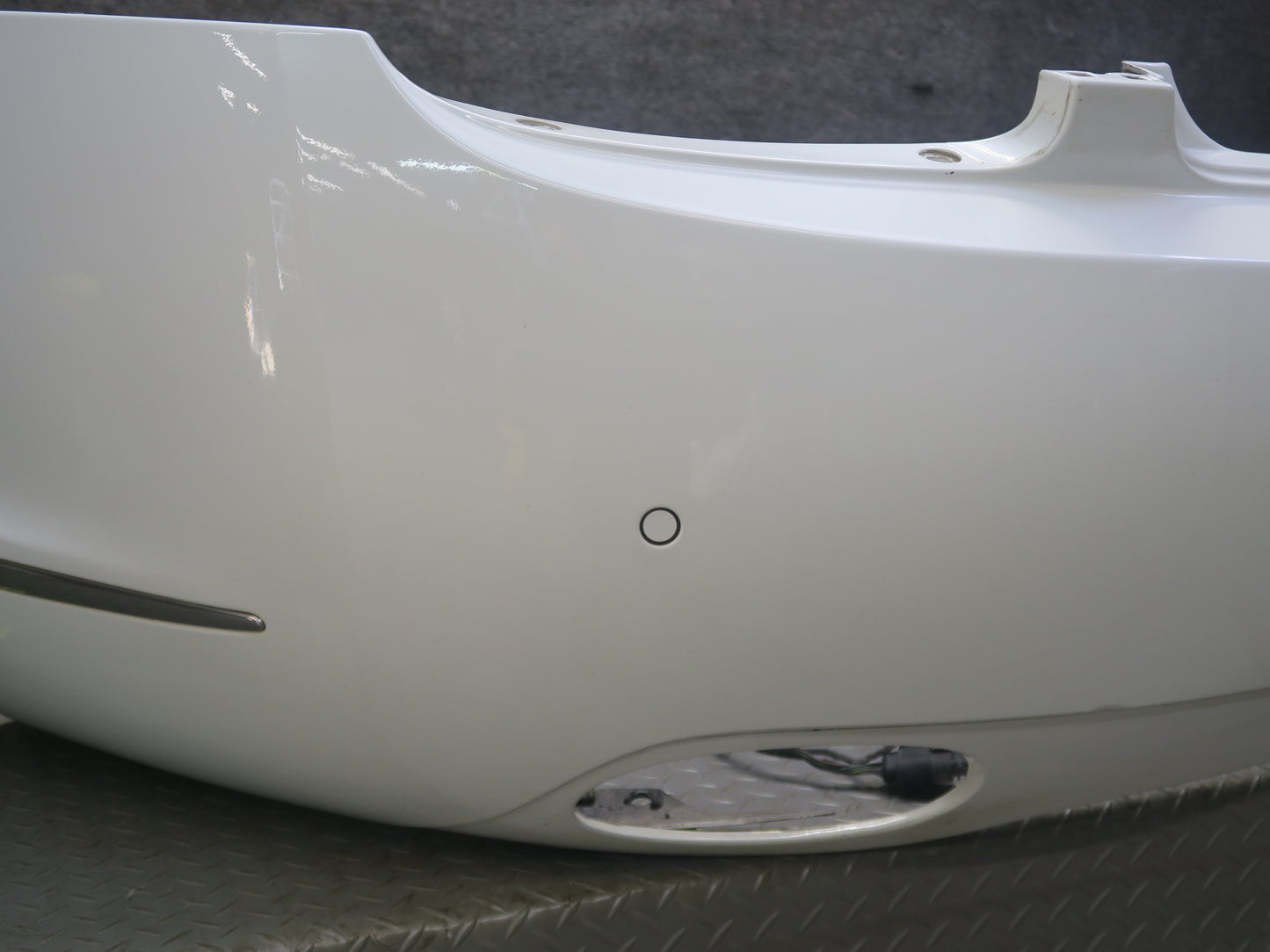 2003-2010 Bentley Continental GT Rear Bumper Cover W/ PDC Sensors White
