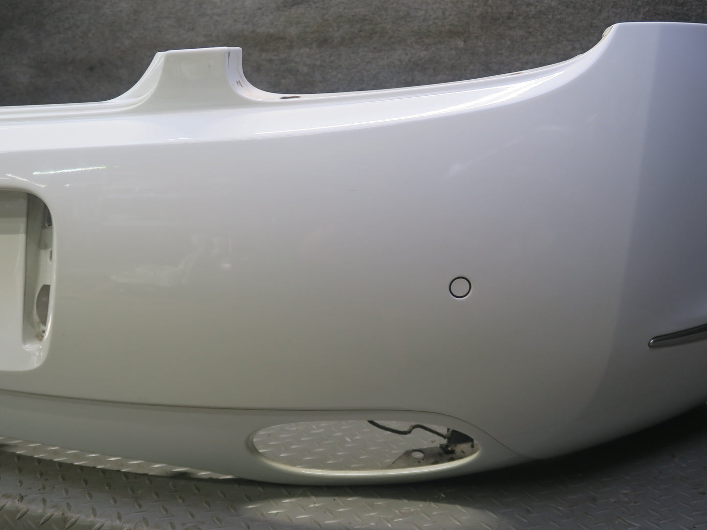 2003-2010 Bentley Continental GT Rear Bumper Cover W/ PDC Sensors White
