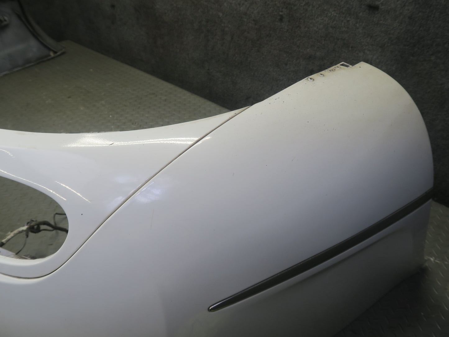 2003-2010 Bentley Continental GT Rear Bumper Cover W/ PDC Sensors White