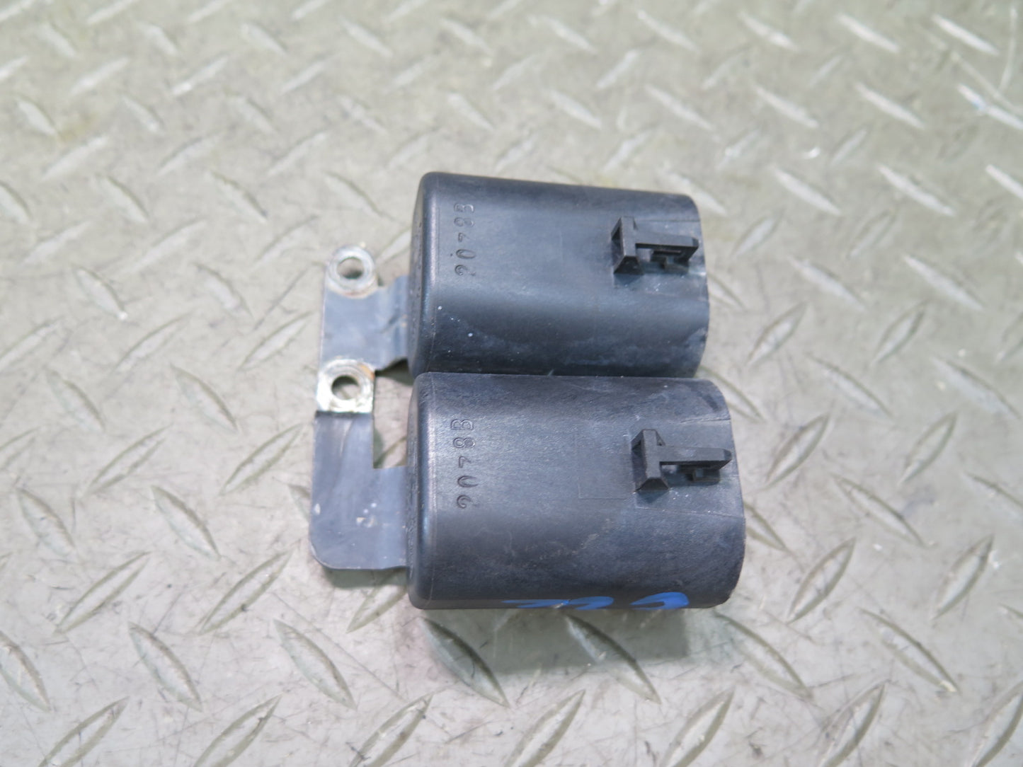90-96 Chevrolet Corvette C4 Set of 2 Engine Riadiator Coolant Relay OEM