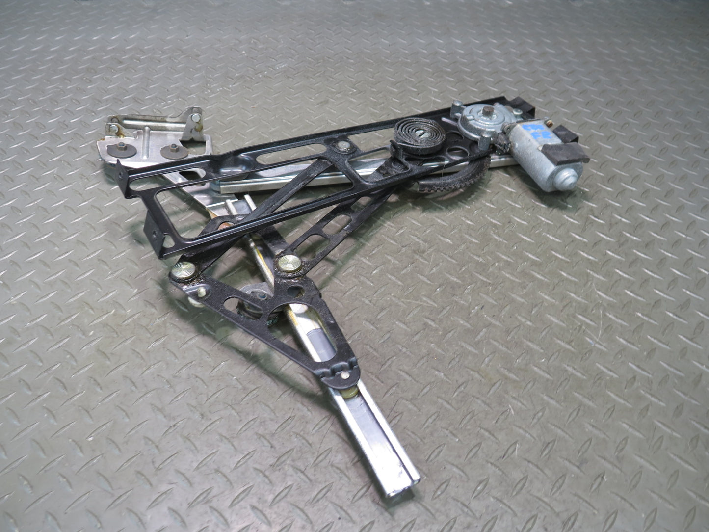 84-96 Chevrolet Corvette C4 Right Door Window Regulator w Motor OEM
