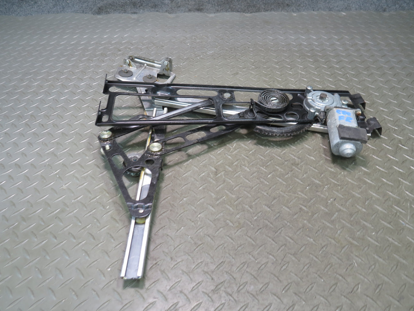 84-96 Chevrolet Corvette C4 Right Door Window Regulator w Motor OEM