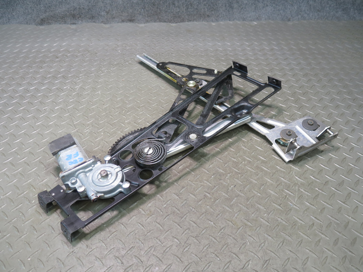 84-96 Chevrolet Corvette C4 Right Door Window Regulator w Motor OEM