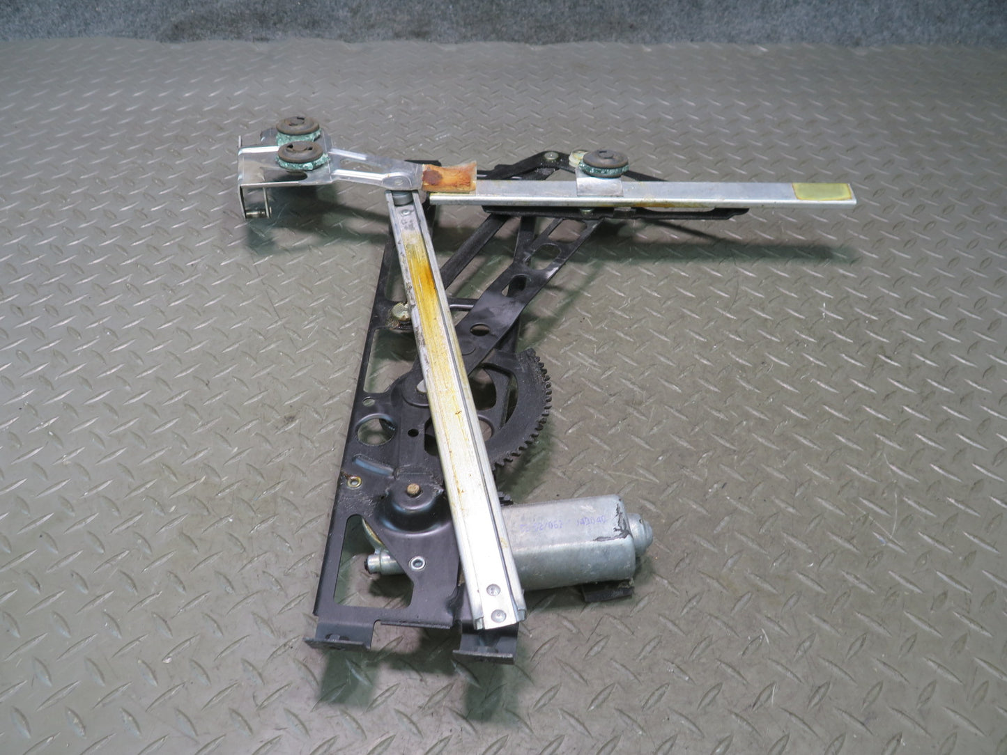 84-96 Chevrolet Corvette C4 Right Door Window Regulator w Motor OEM