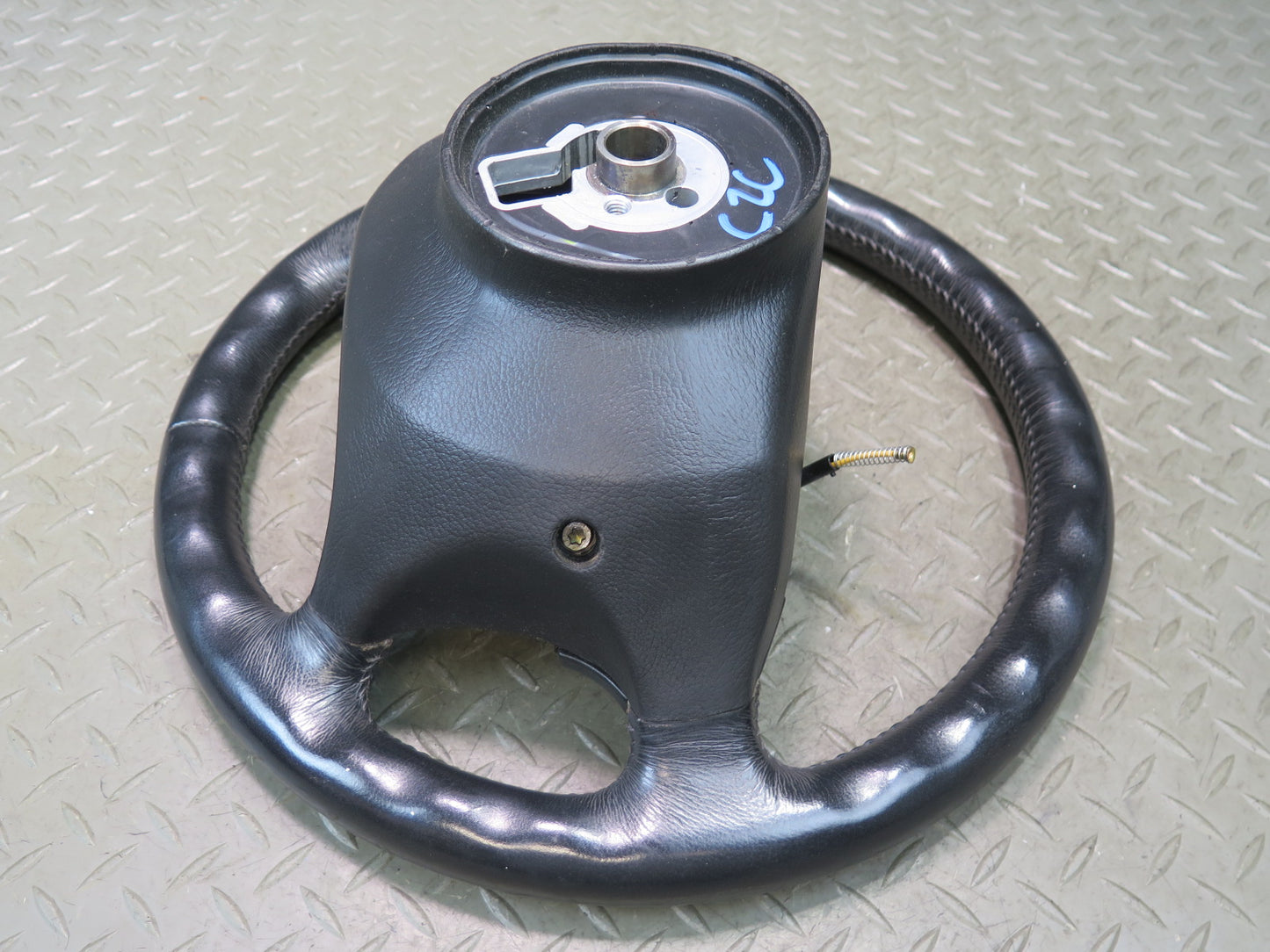 90-96 Chevrolet Corvette C4 4-SPOKE Leather Steering Wheel OEM