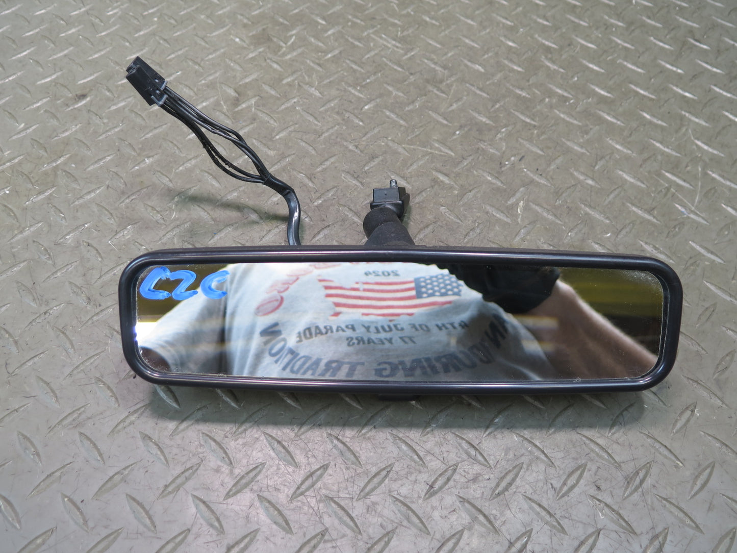 86-96 Chevrolet Corvette C4 Manual Dimming Interior Rear View Mirror OEM