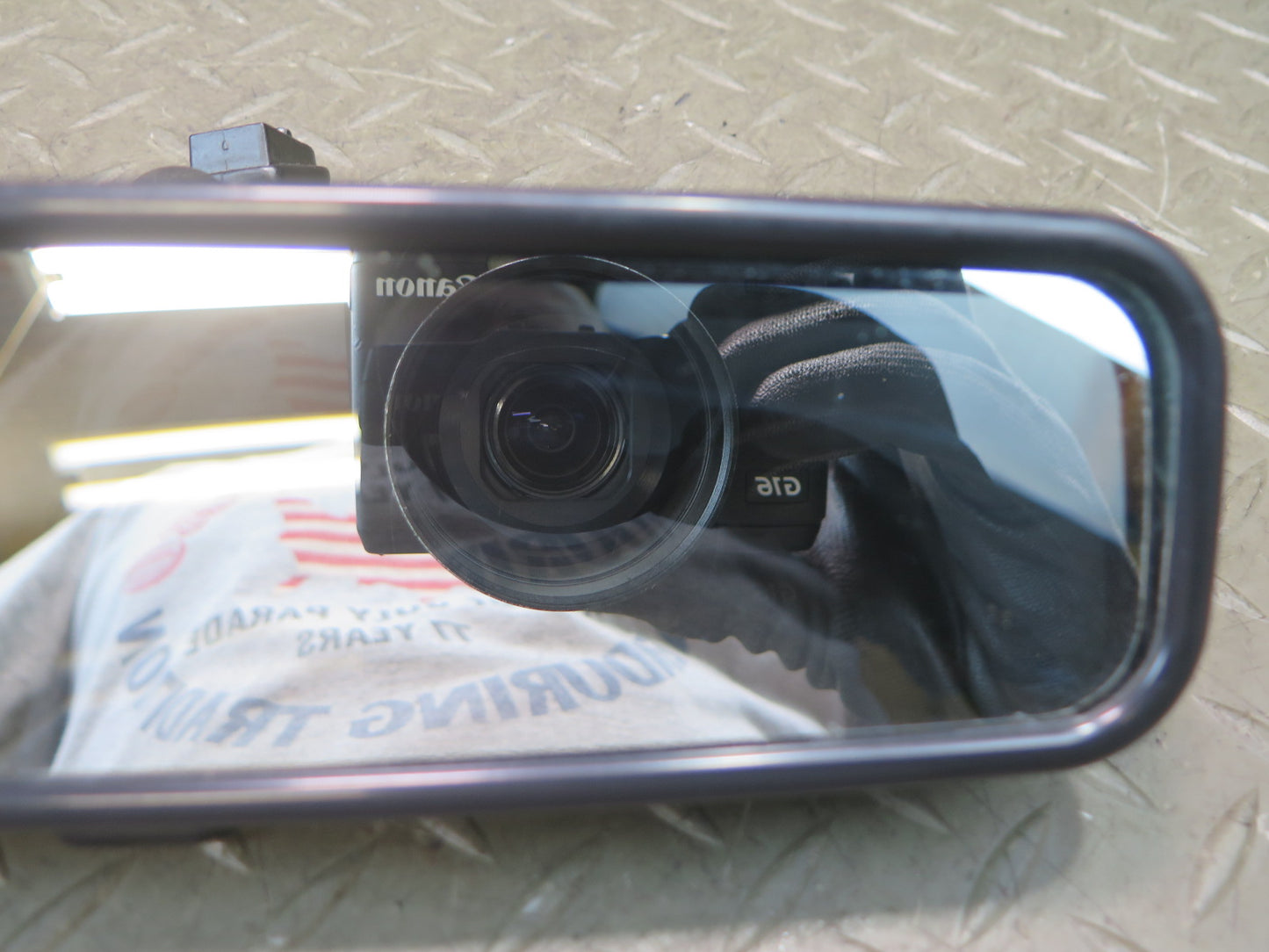 86-96 Chevrolet Corvette C4 Manual Dimming Interior Rear View Mirror OEM