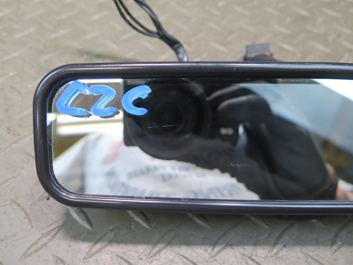 86-96 Chevrolet Corvette C4 Manual Dimming Interior Rear View Mirror OEM