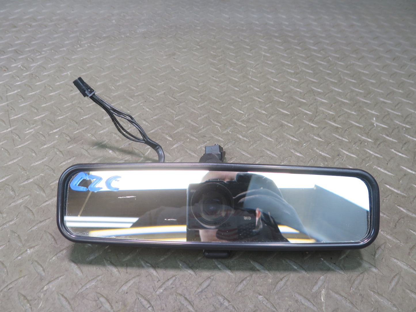 86-96 Chevrolet Corvette C4 Manual Dimming Interior Rear View Mirror OEM