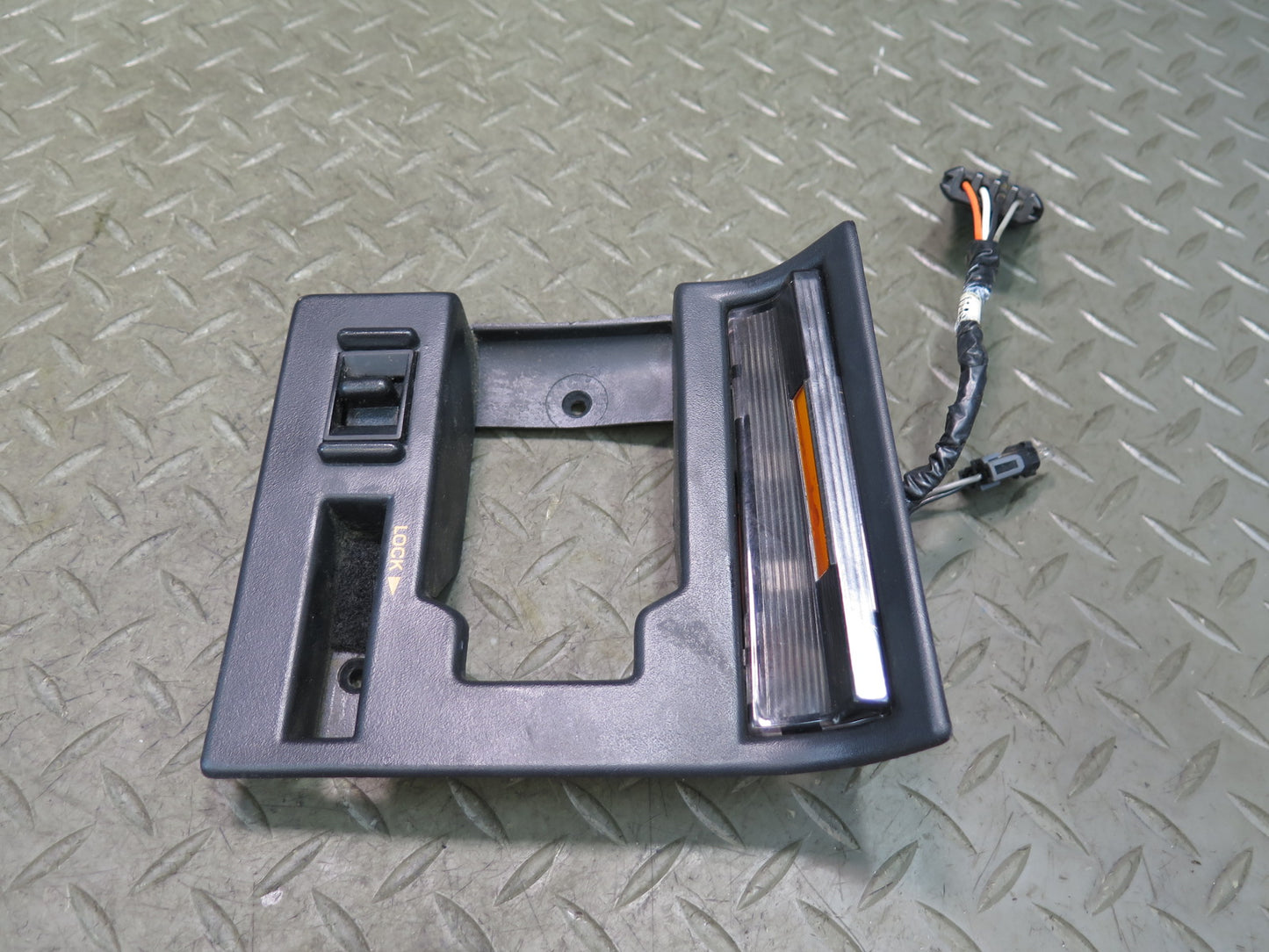 92-93 Chevrolet Corvette C4 Door Handle Trim Bezel Window Switch Set OEM