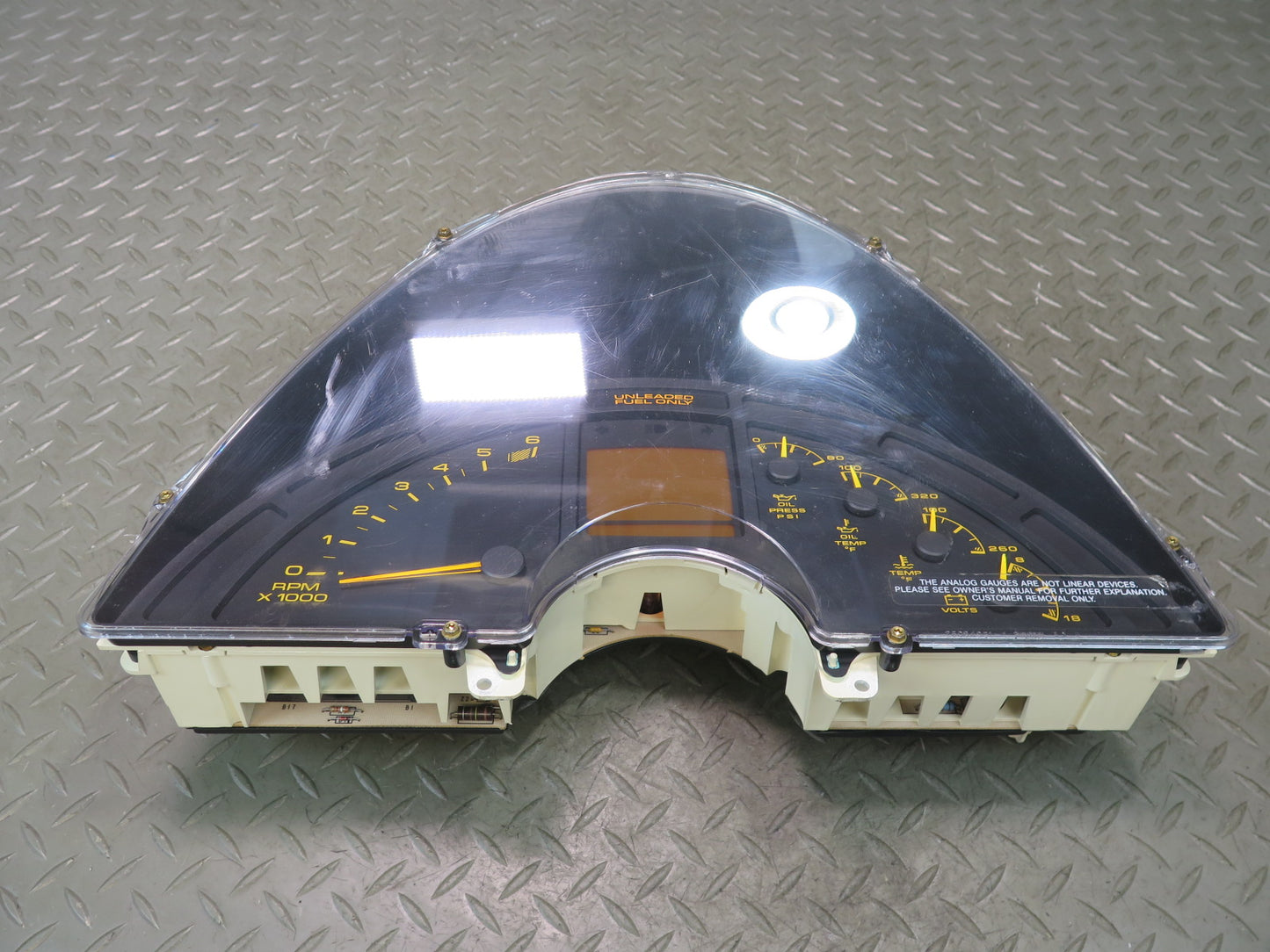 92-93 Chevrolet Corvette C4 Instrument Cluster Gauge Speedometer OEM
