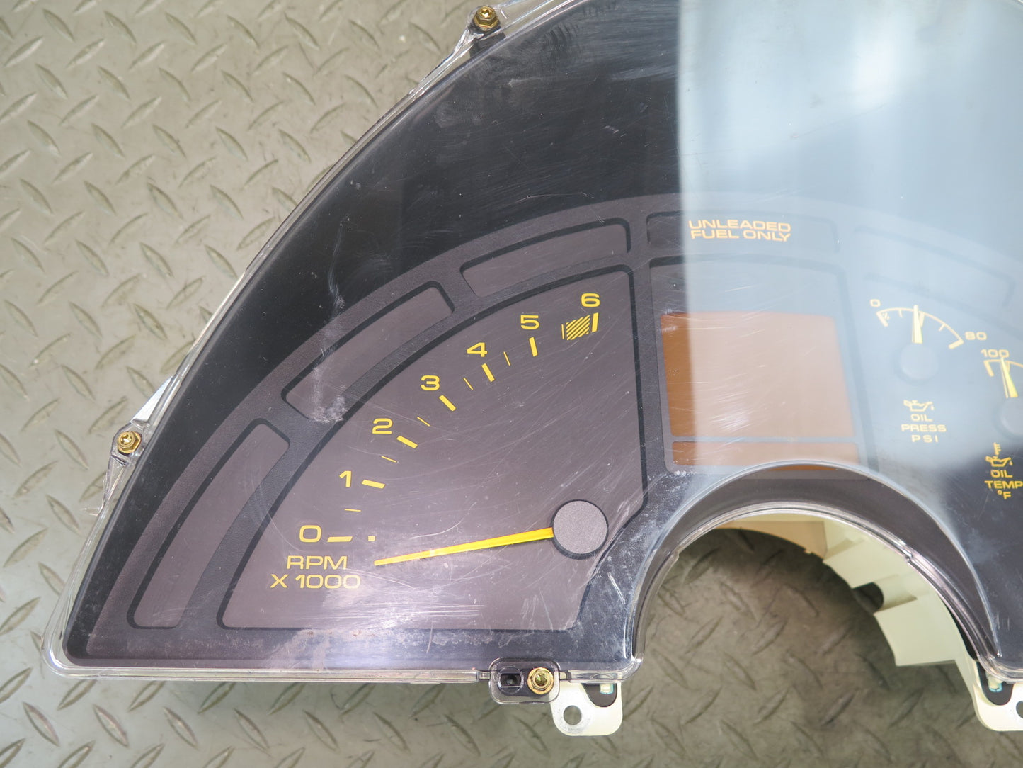 92-93 Chevrolet Corvette C4 Instrument Cluster Gauge Speedometer OEM
