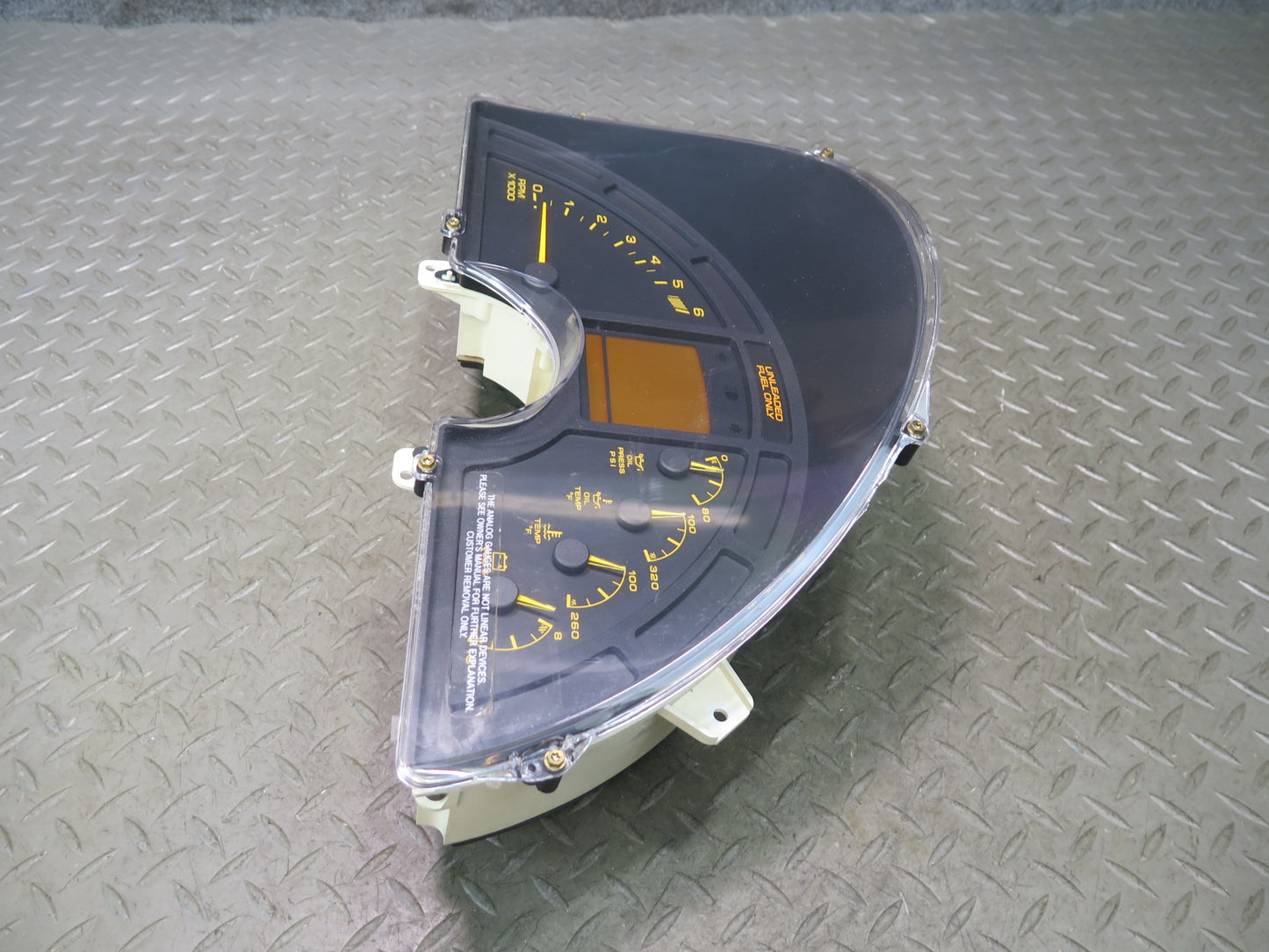 92-93 Chevrolet Corvette C4 Instrument Cluster Gauge Speedometer OEM