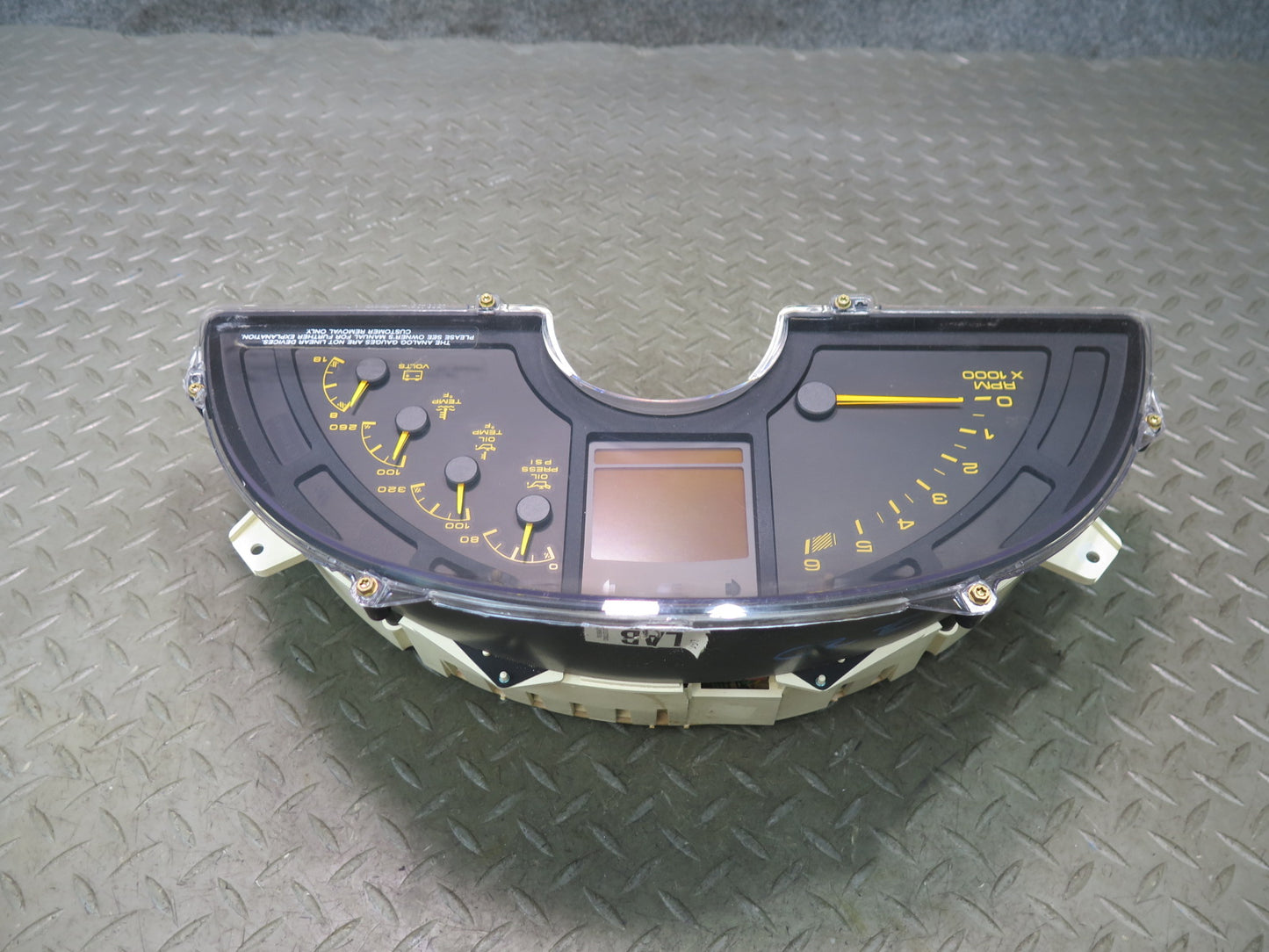 92-93 Chevrolet Corvette C4 Instrument Cluster Gauge Speedometer OEM