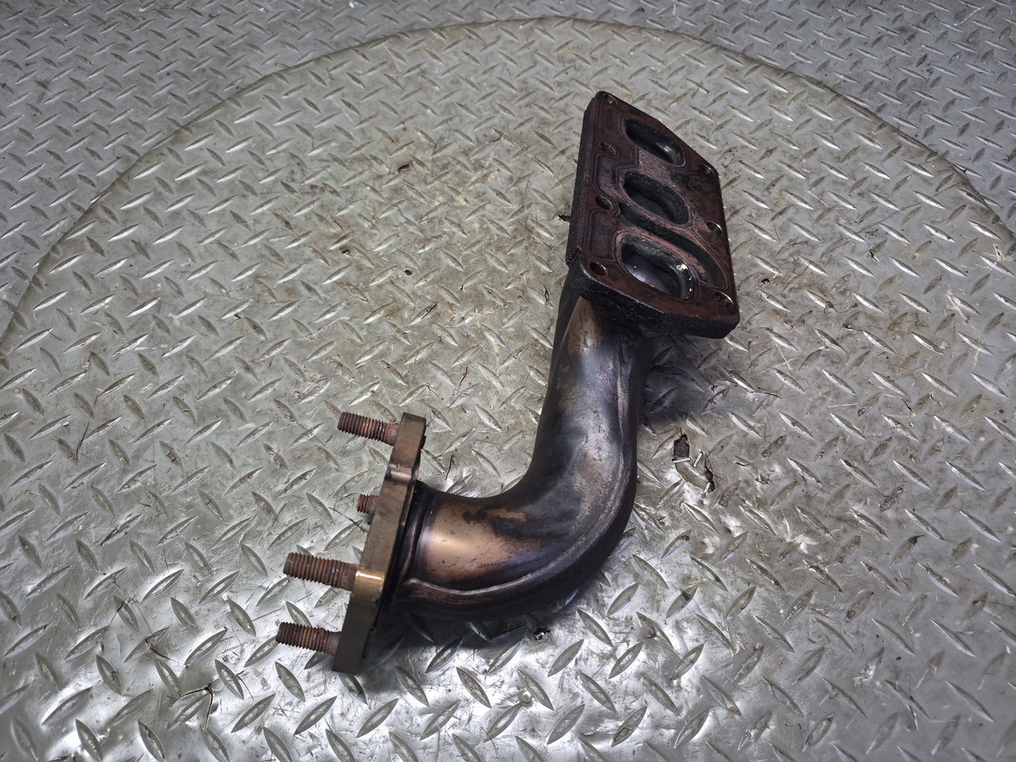 01-03 VW Eurovan T4 2.8L AXK Set of 2 Engine Exhaust Manifold OEM