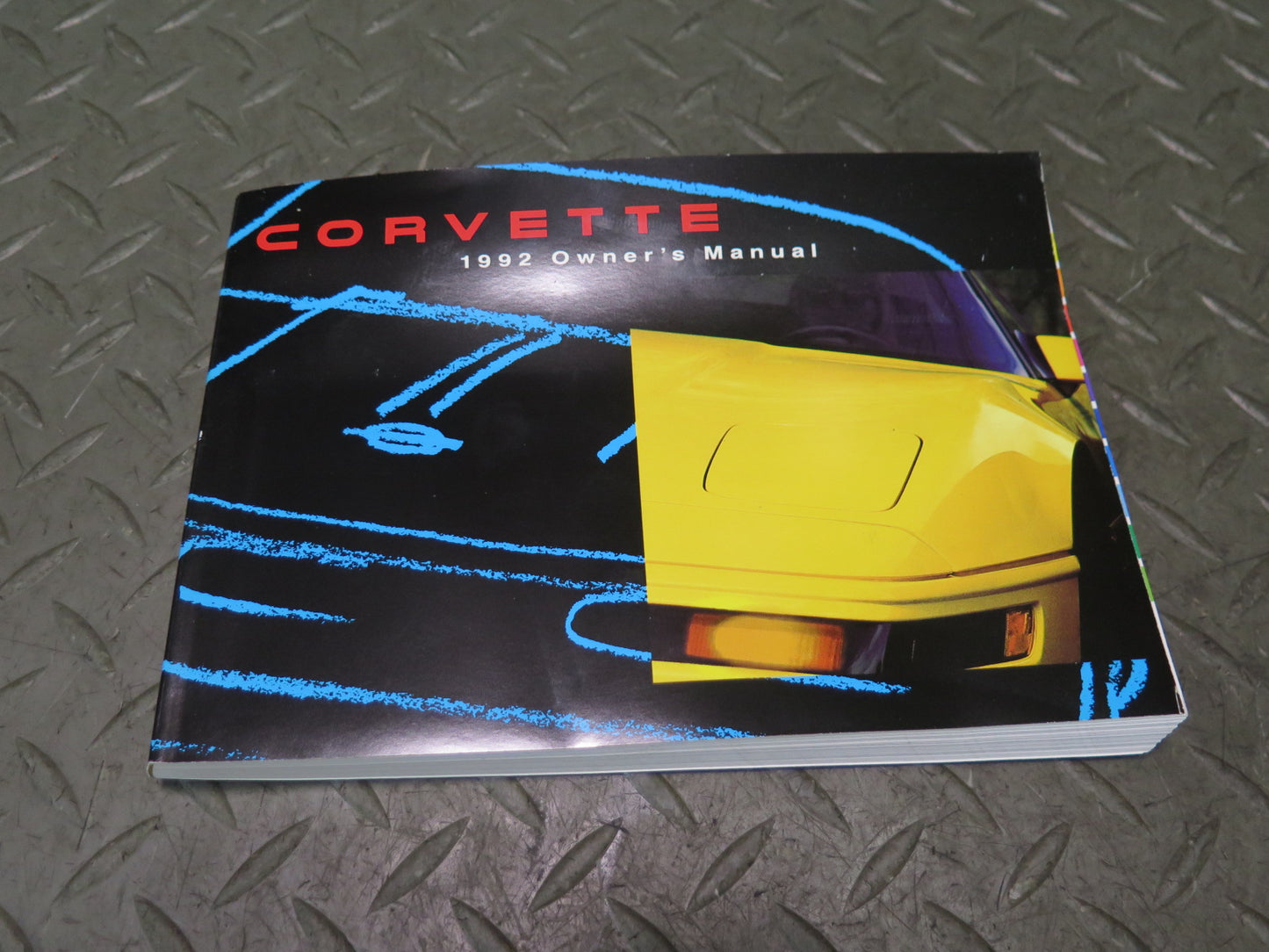 1992 Chevrolet Corvette C4 Owner User Guide Manual Book Flash Light Set w Case