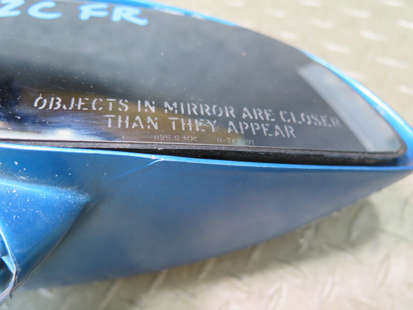 88-96 Chevrolet Corvette C4 Right Door Heated Side View Power Mirror OEM