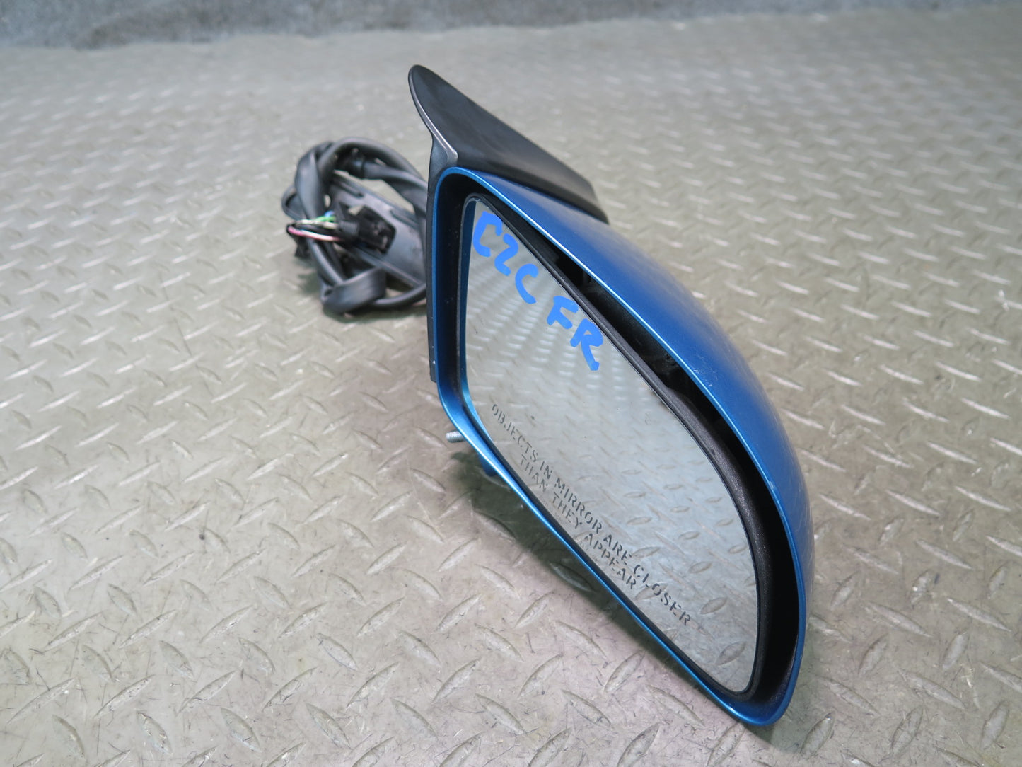 88-96 Chevrolet Corvette C4 Right Door Heated Side View Power Mirror OEM
