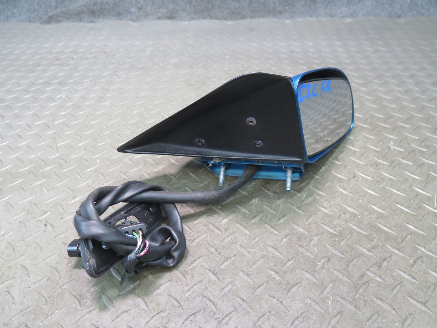 88-96 Chevrolet Corvette C4 Right Door Heated Side View Power Mirror OEM