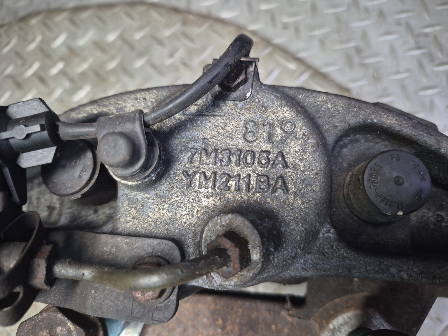 01-03 VW Eurovan T4 2.8L FWD Set of 2 Front Left & Right Brake Caliper 108K OEM