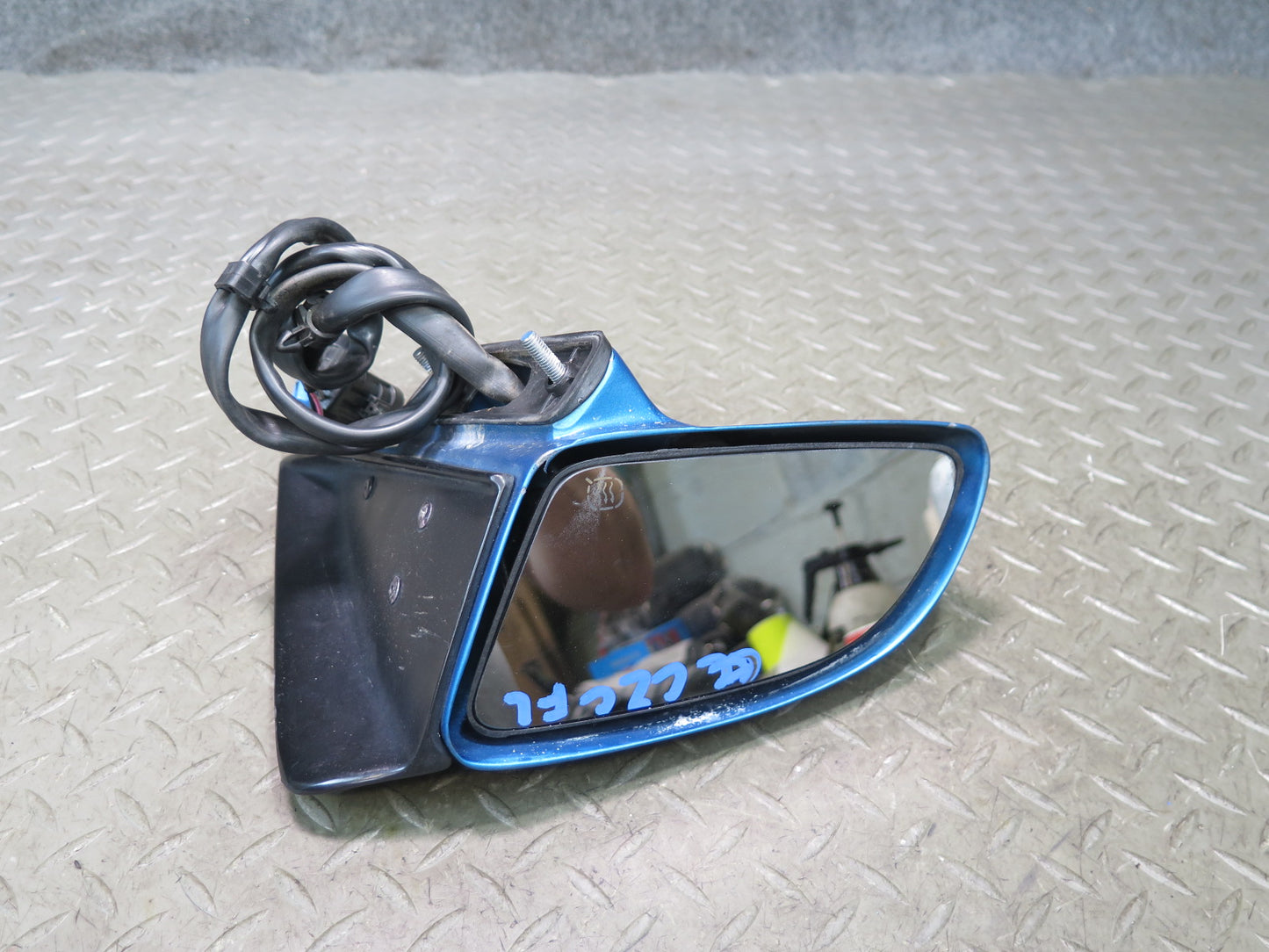 88-96 Chevrolet Corvette C4 Left Door Heated Side View Power Mirror OEM