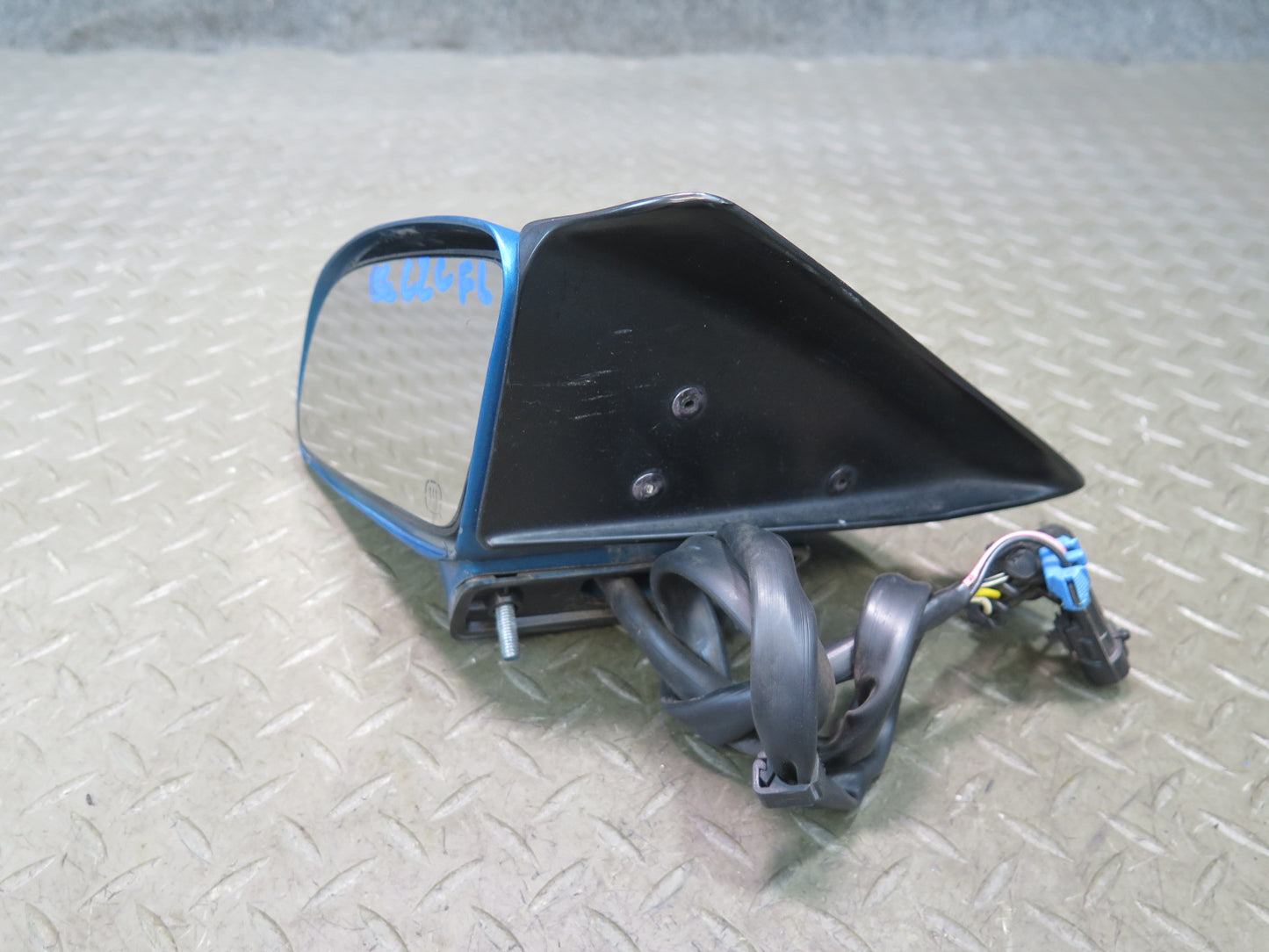88-96 Chevrolet Corvette C4 Left Door Heated Side View Power Mirror OEM