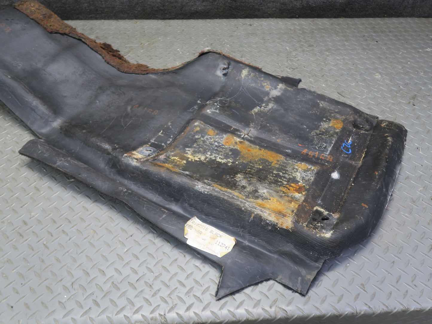 1992 Chevrolet Corvette C4 Convert Set of 5 Interior Floor MAT Carpet Cover OEM