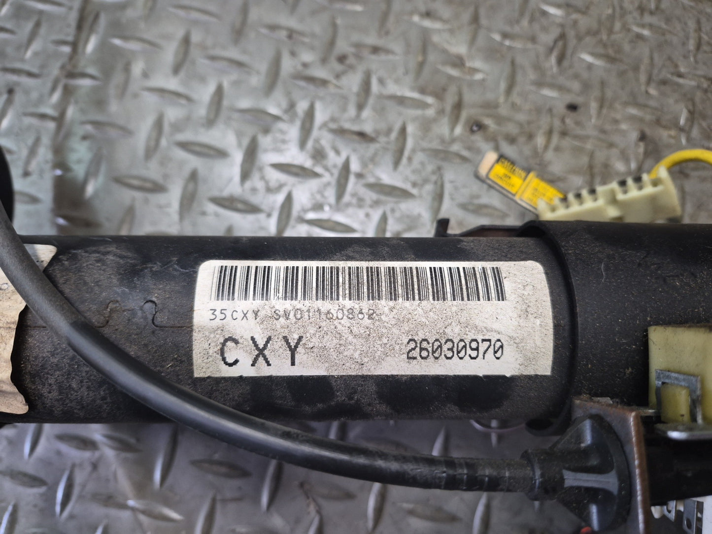 1992 Chevrolet Corvette C4 A/T Steering Column Ignition Switch Lock KEY Set OEM