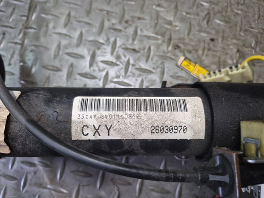 1992 Chevrolet Corvette C4 A/T Steering Column Ignition Switch Lock KEY Set OEM