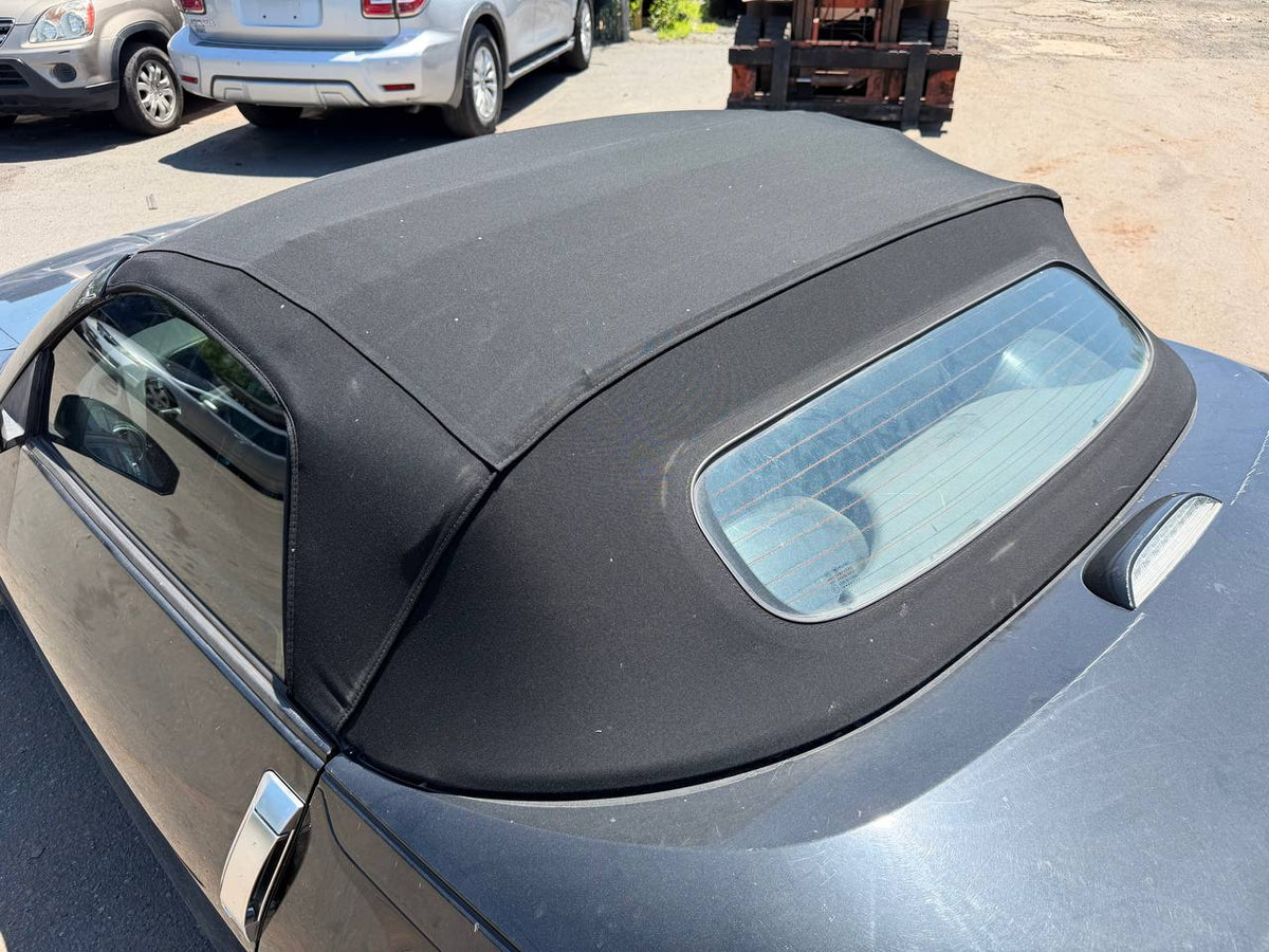 04-09 Nissan 350Z Z33 Convertible Soft TOP Roof w Glass Assembly Black OEM