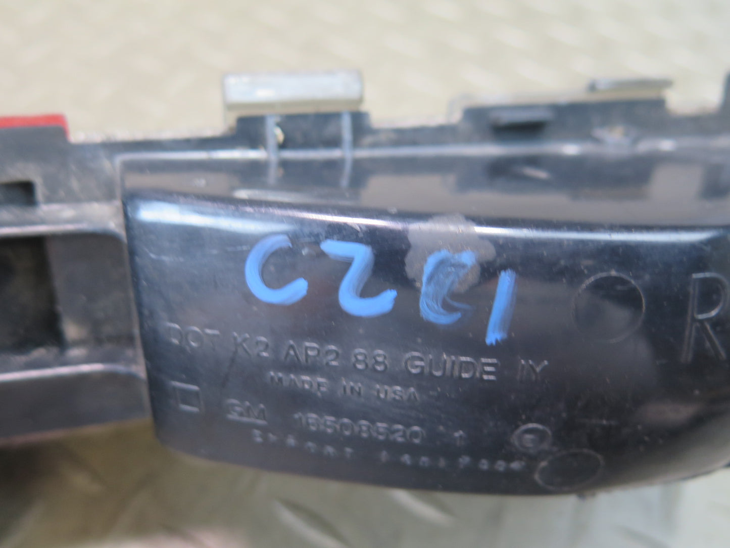 91-96 Chevrolet Corvette C4 Rear Left & Right Side Marker Light Lamp Set OEM