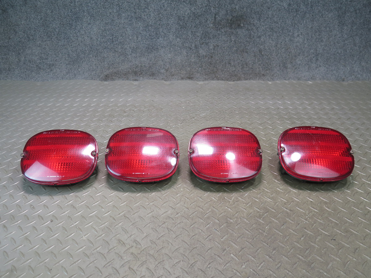 91-96 Chevrolet Corvette C4 Set of 4 Rear Left & Right Tail Light Lamp OEM