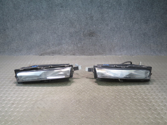 91-96 Chevrolet Corvette C4 Set of 2 Front Fog Turn Signal Light Lamp OEM