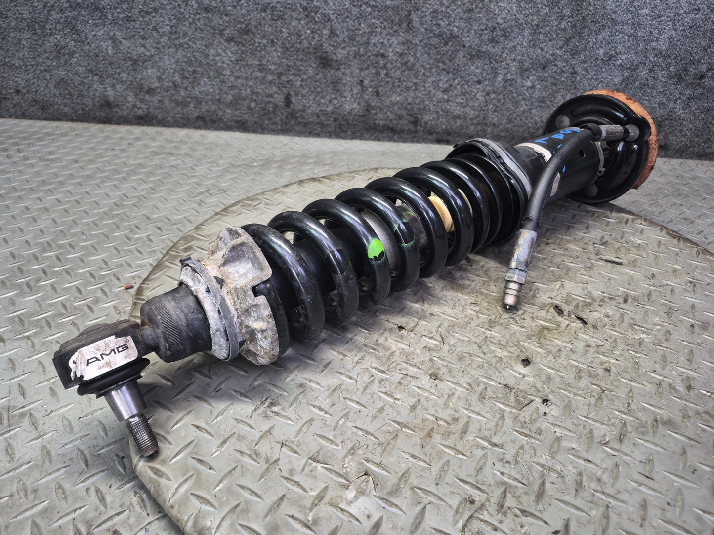 03-06 Mercedes R230 SL55 AMG Front Left Right ABC Hydraulic Shock Strut Set OEM