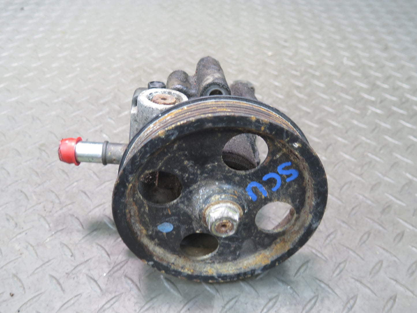 98-00 Lexus UZZ30L SC400 1UZFE Power Steering Pump w Pulley 115K Miles OEM