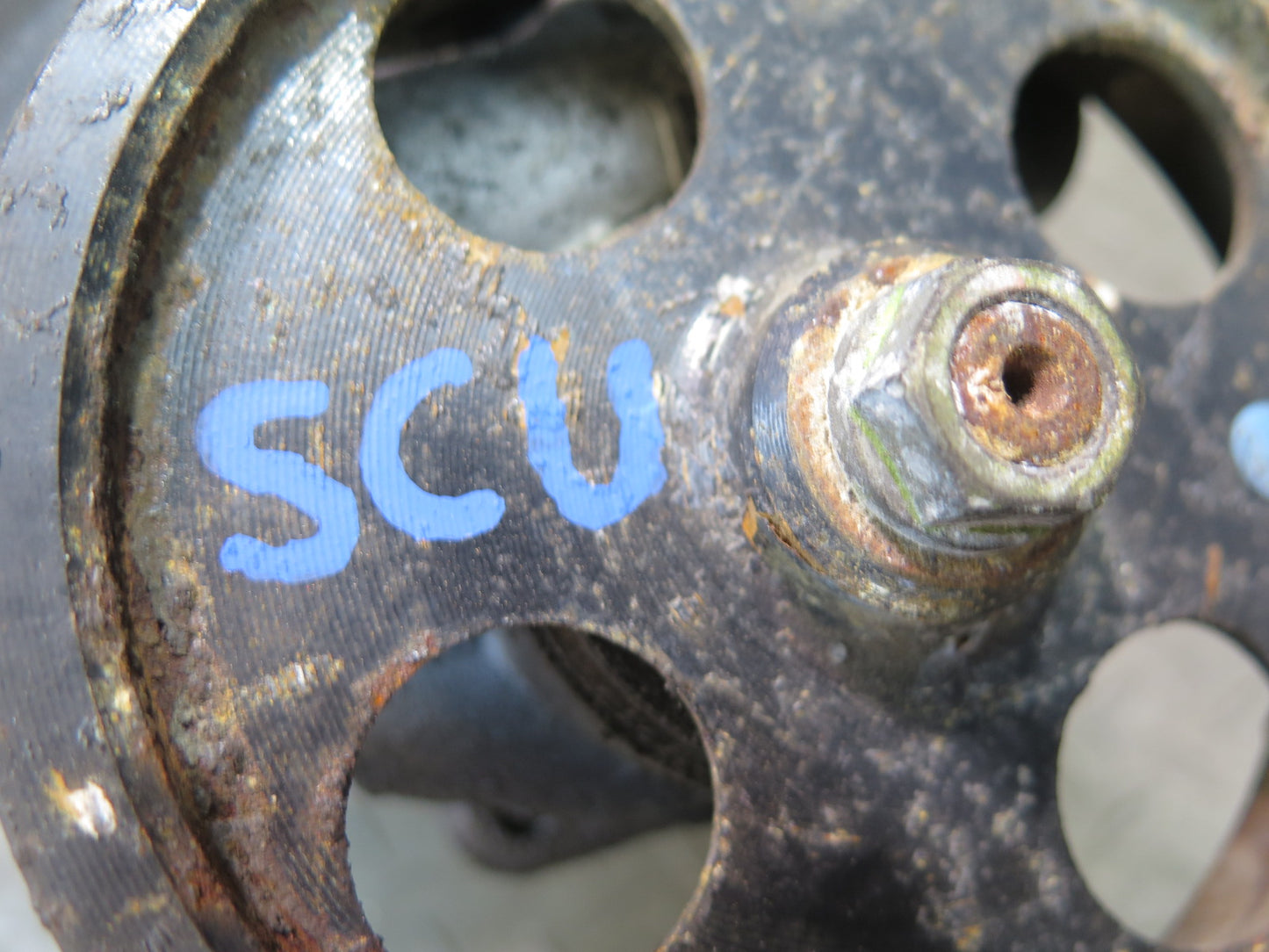 98-00 Lexus UZZ30L SC400 1UZFE Power Steering Pump w Pulley 115K Miles OEM