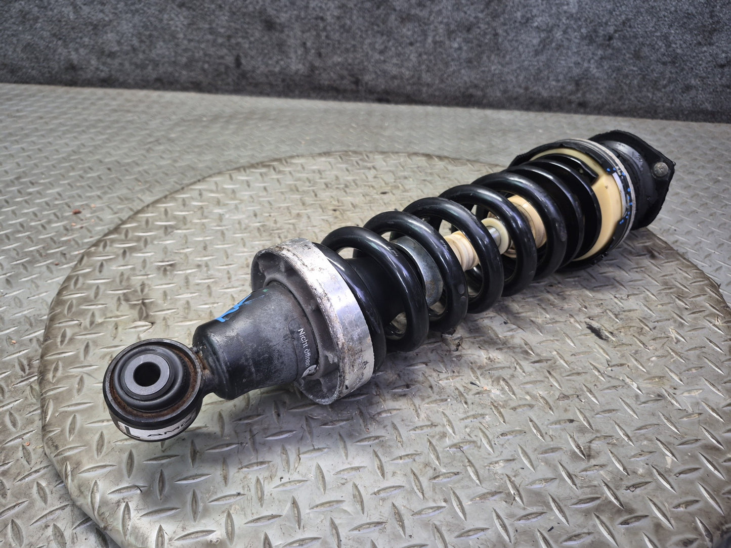 03-06 Mercedes R230 SL55 AMG Rear Left Right ABC Hydraulic Shock Strut Set Dmgd