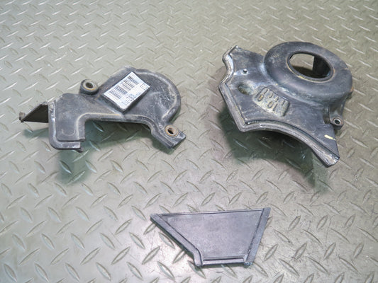 98-00 Lexus UZZ30L SC400 1UZFE Set of 3 Engine Motor Timing Plate Cover OEM