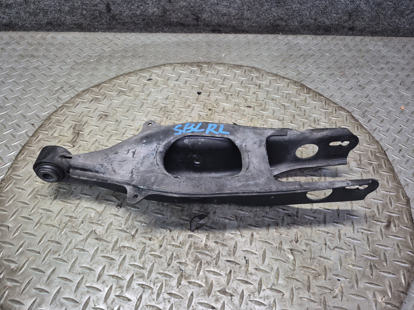03-08 Mercedes R230 SL55 AMG Set of 5 Rear Left Upper & Lower Control Arm OEM