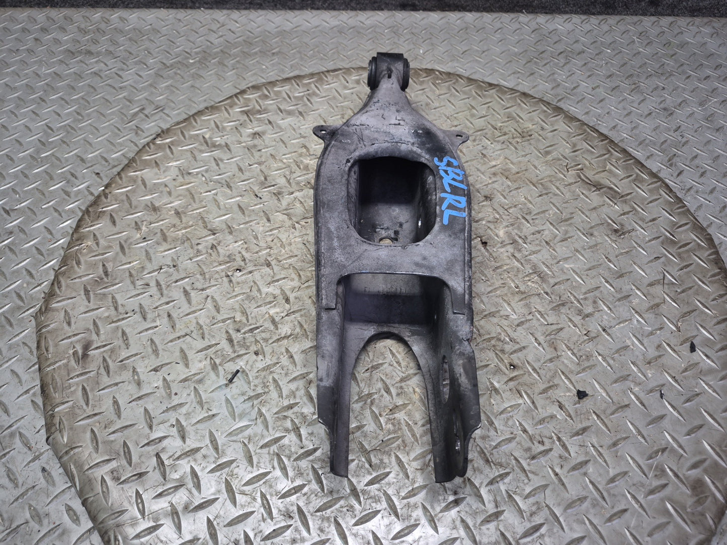 03-08 Mercedes R230 SL55 AMG Set of 5 Rear Left Upper & Lower Control Arm OEM