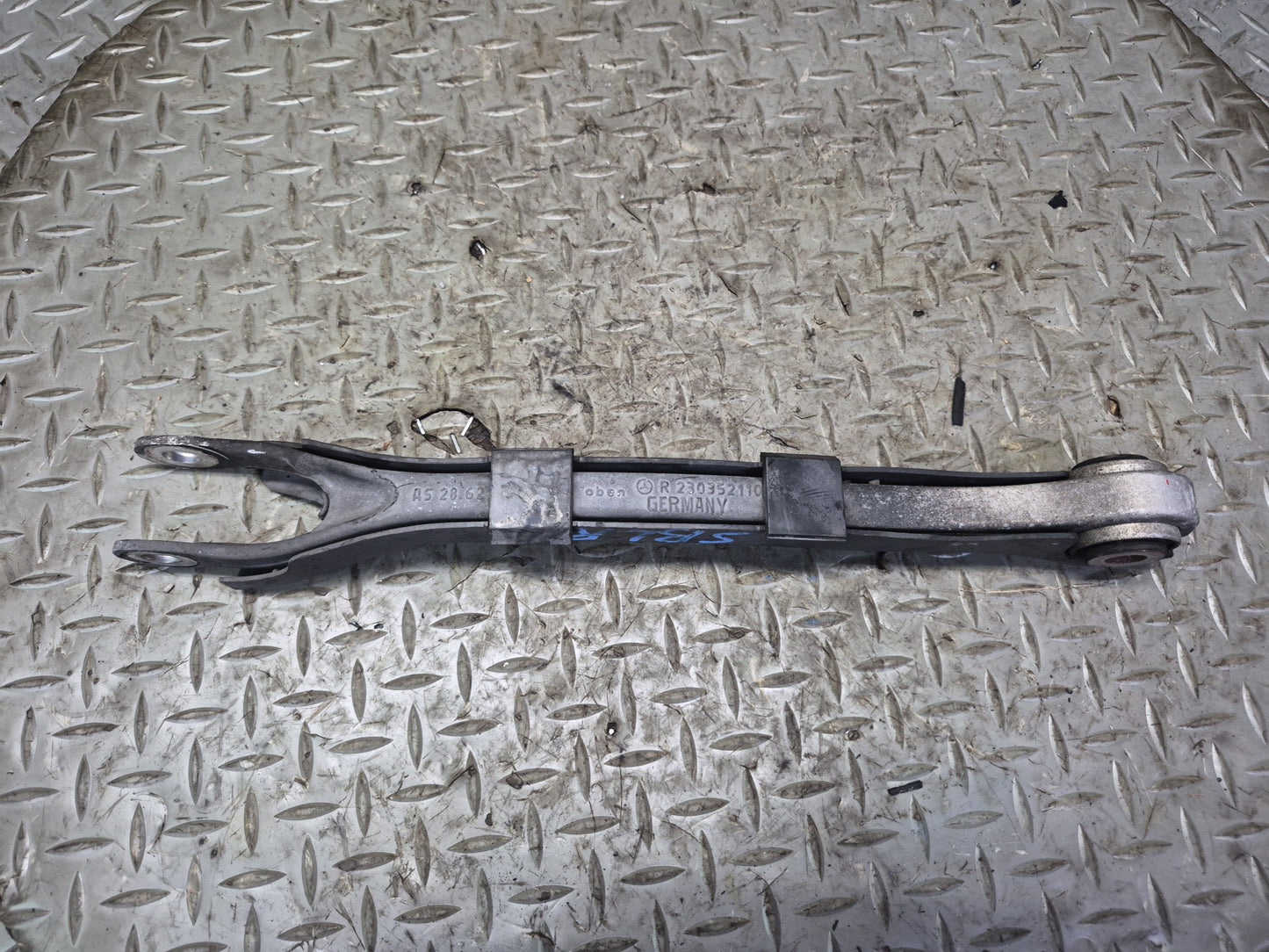 03-08 Mercedes R230 SL55 AMG Set of 5 Rear Left Upper & Lower Control Arm OEM