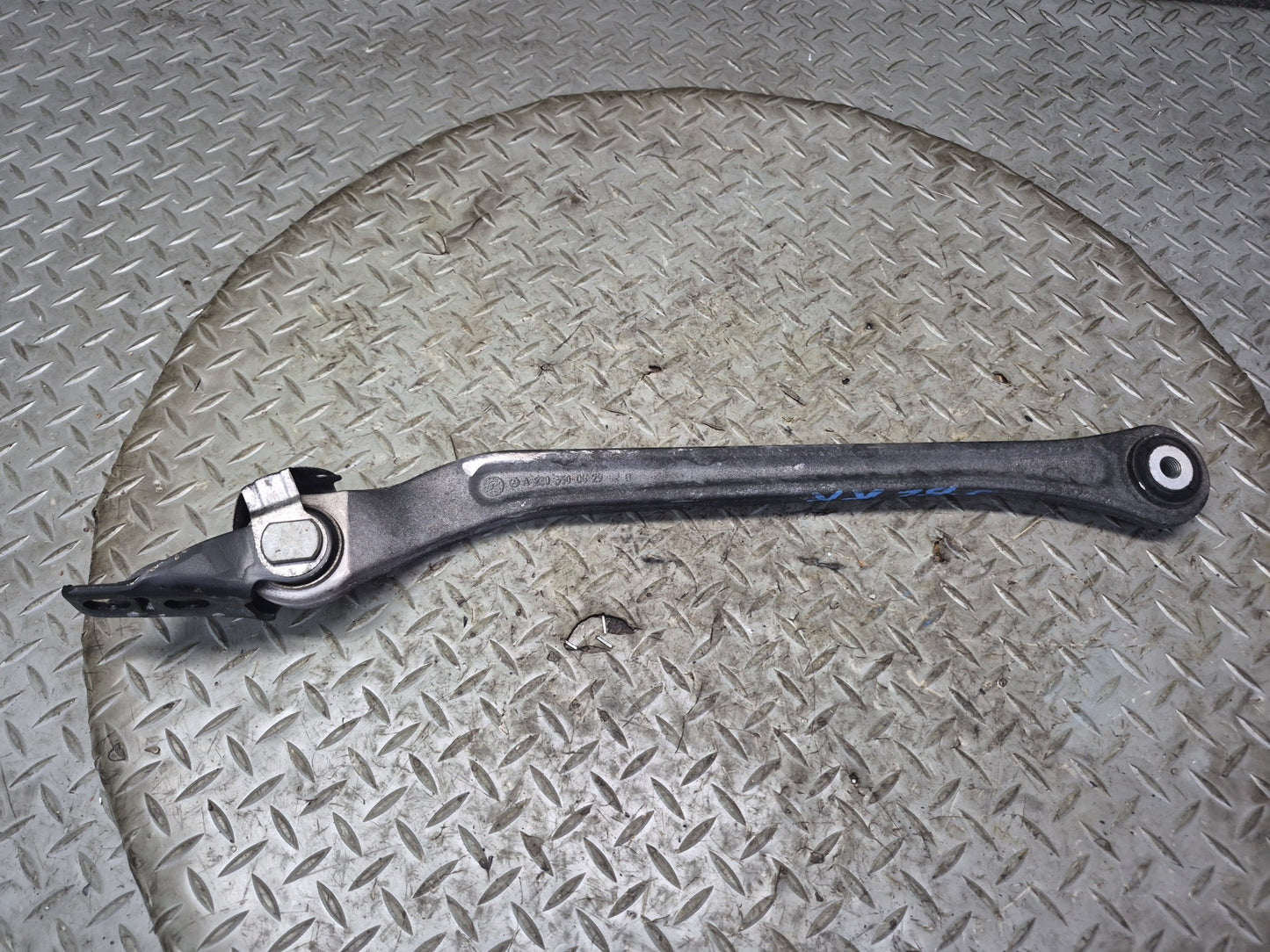 03-08 Mercedes R230 SL55 AMG Set of 4 Rear Right Upper & Lower Control Arm OEM
