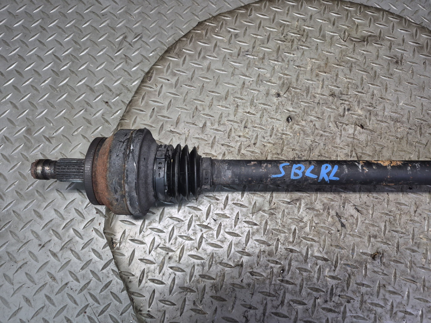 03-08 Mercedes R230 SL55 AMG RWD Rear Left Side Suspension Axle Shaft OEM