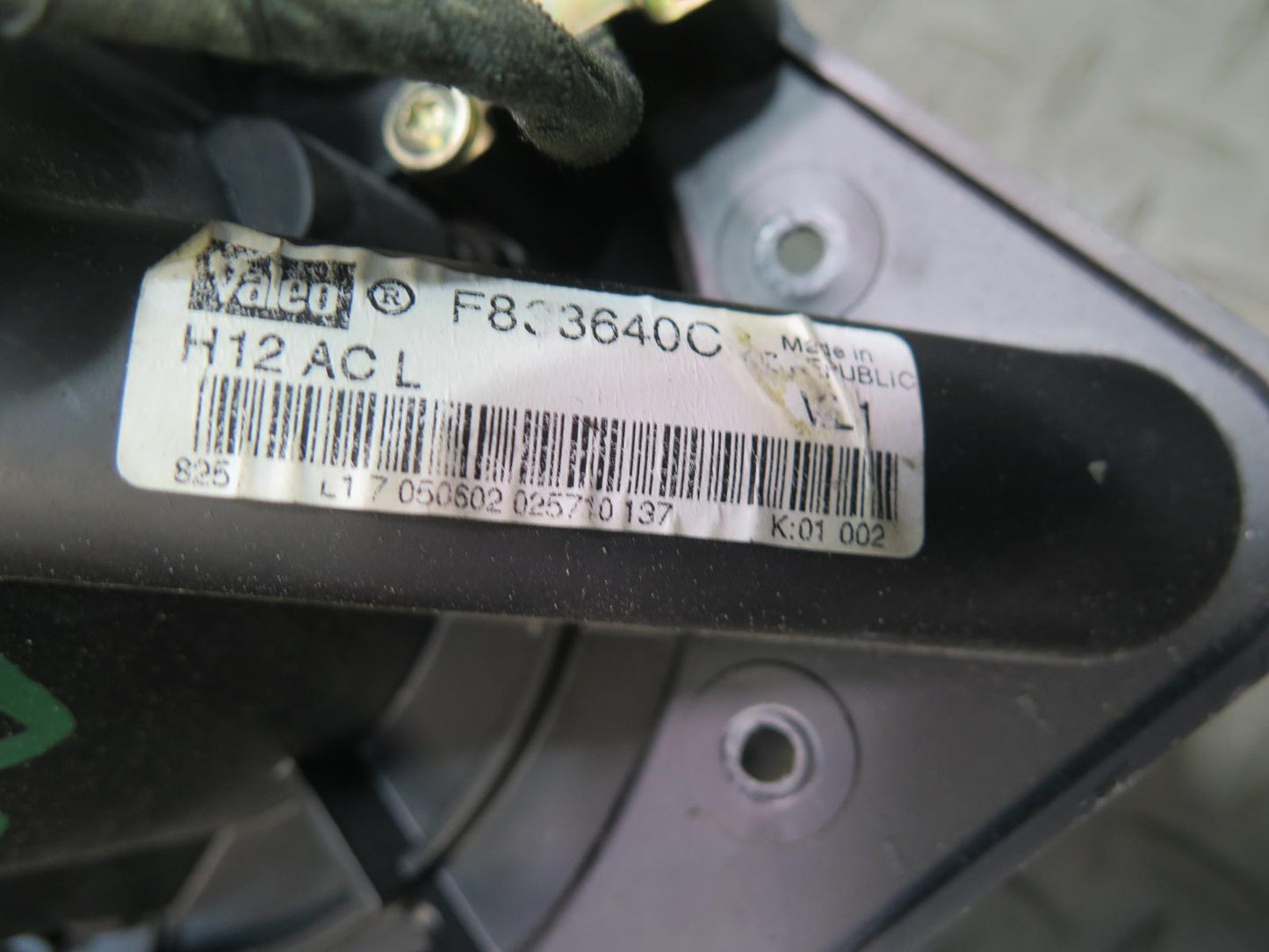 99-03 VW Eurovan T4 A/C Heater Blower Motor Fan w Resistor OEM